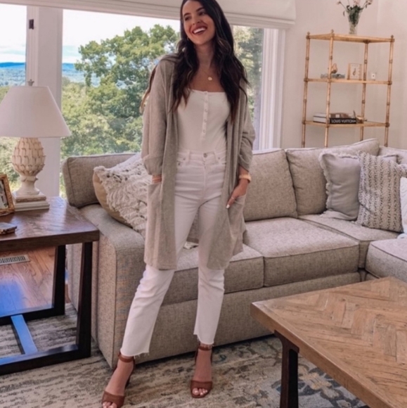 Antrophologie DONNI Relaxed Ribbed Coat Cardigan One size - Picture 2 of 13